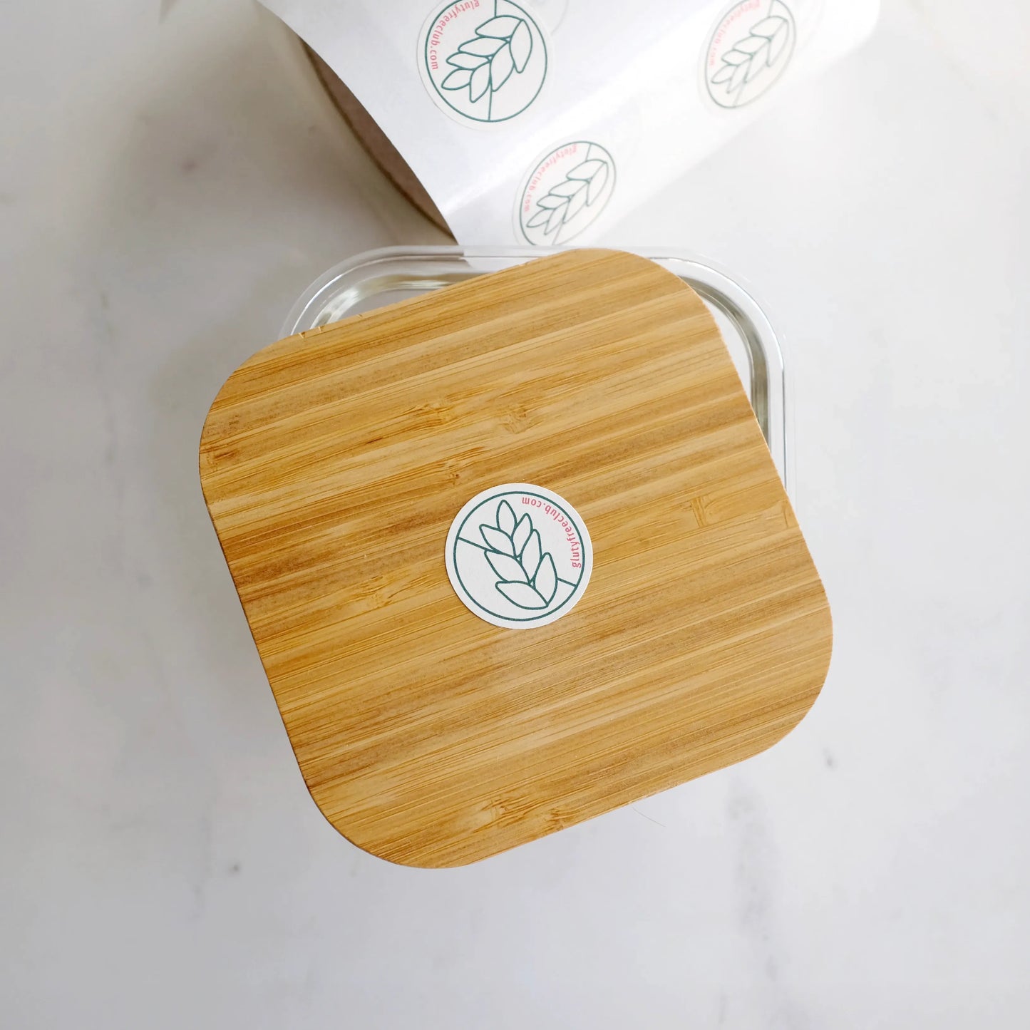 Sticker for storage containers, set, gluten-free only