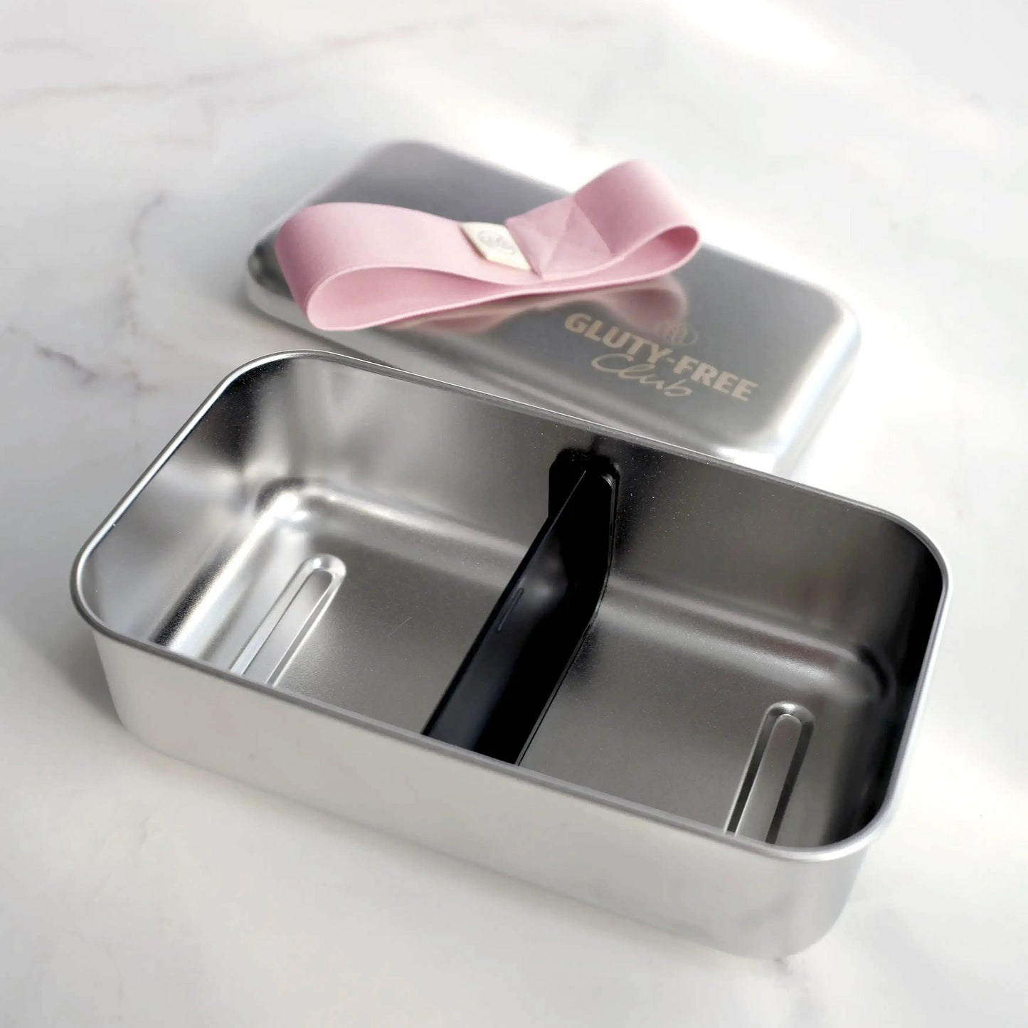 Stainless steal lunchbox single, gluten-free only