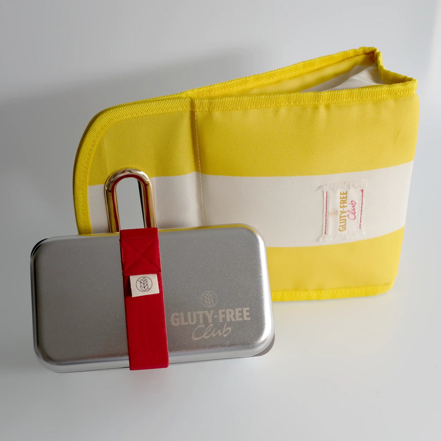 Lunchbag & Lunchbox Set, gelb