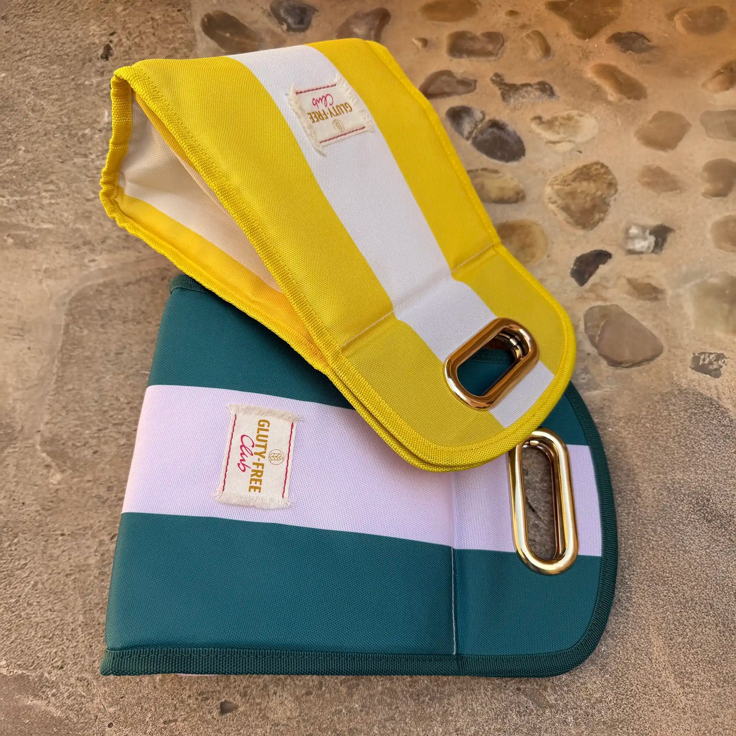 Isolierte Lunchbag Pro – Grün gestreift