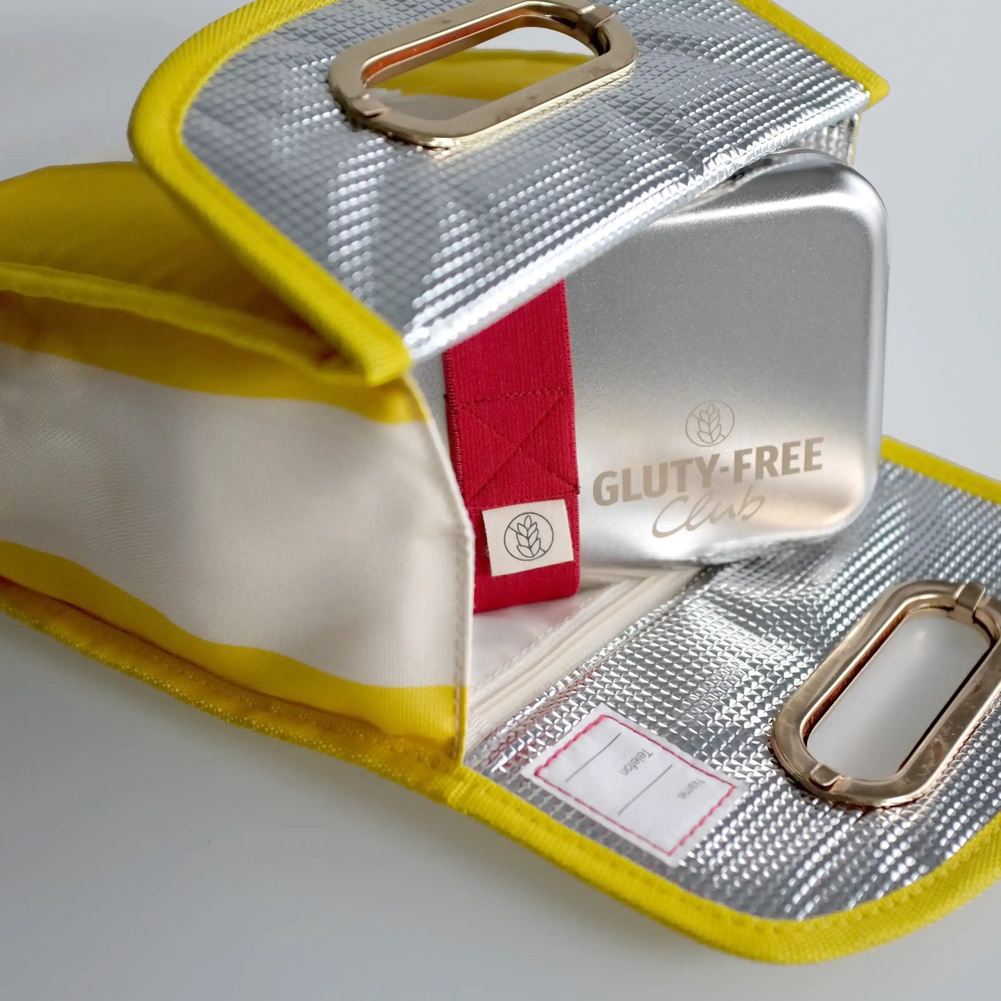 Lunchbag & Lunchbox Set, gelb