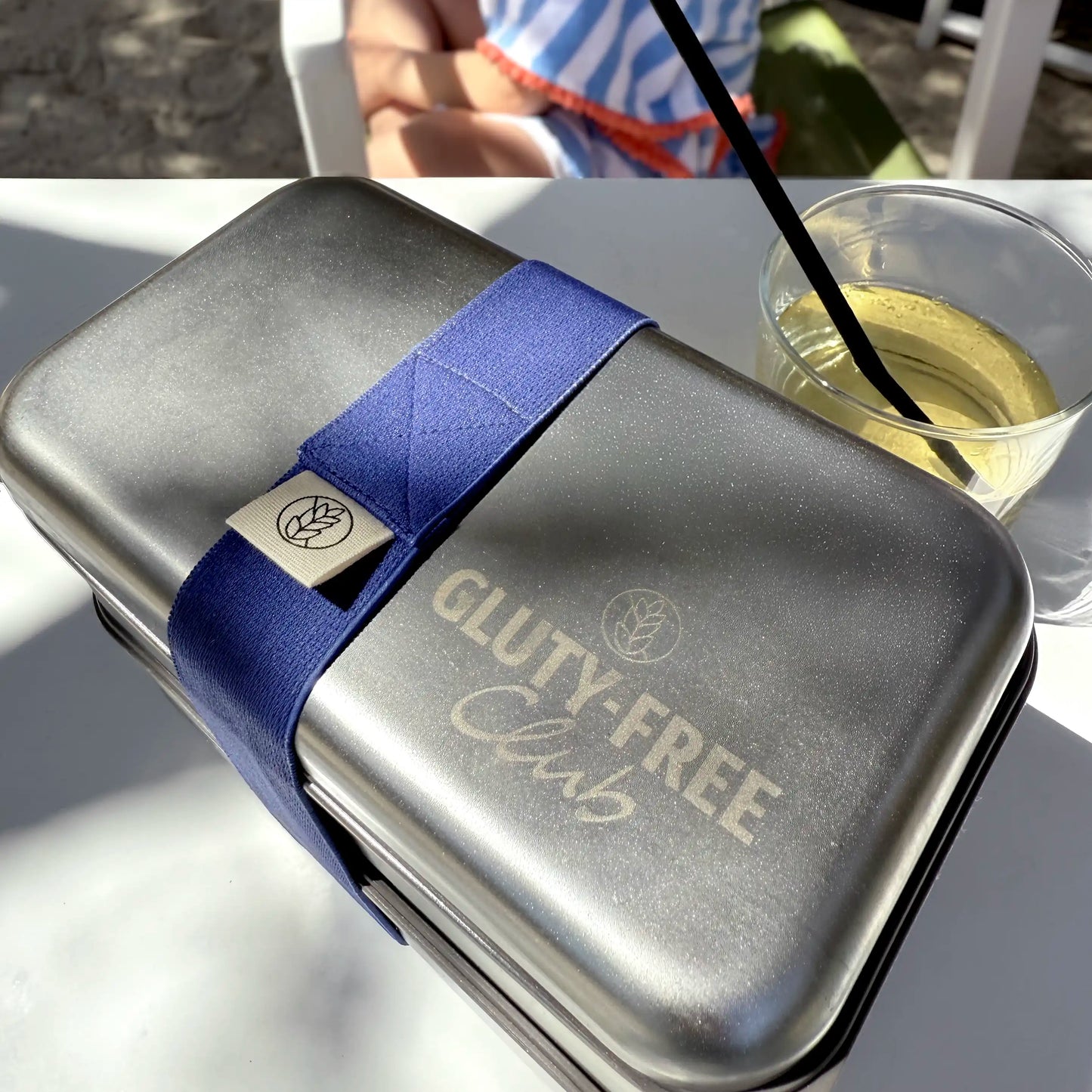 Stainless steal lunchbox double, gluten-free only