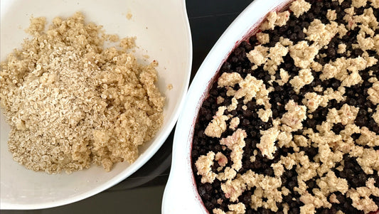 Gluten-Free Blueberry Crumble