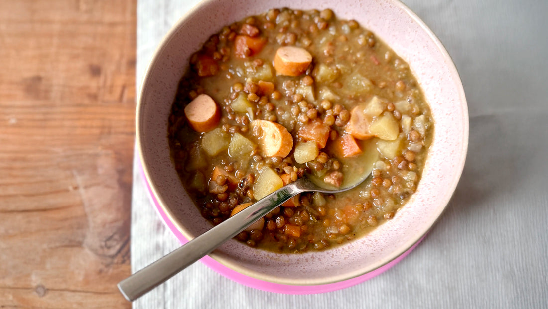 Lentil soup – gluten-free...if you pay attention