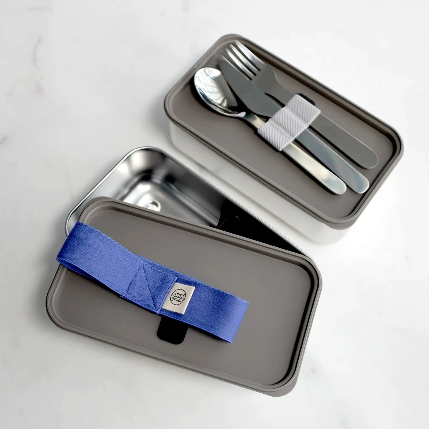Edelstahl Lunchbox, doppelt, glutenfreie Nutzung