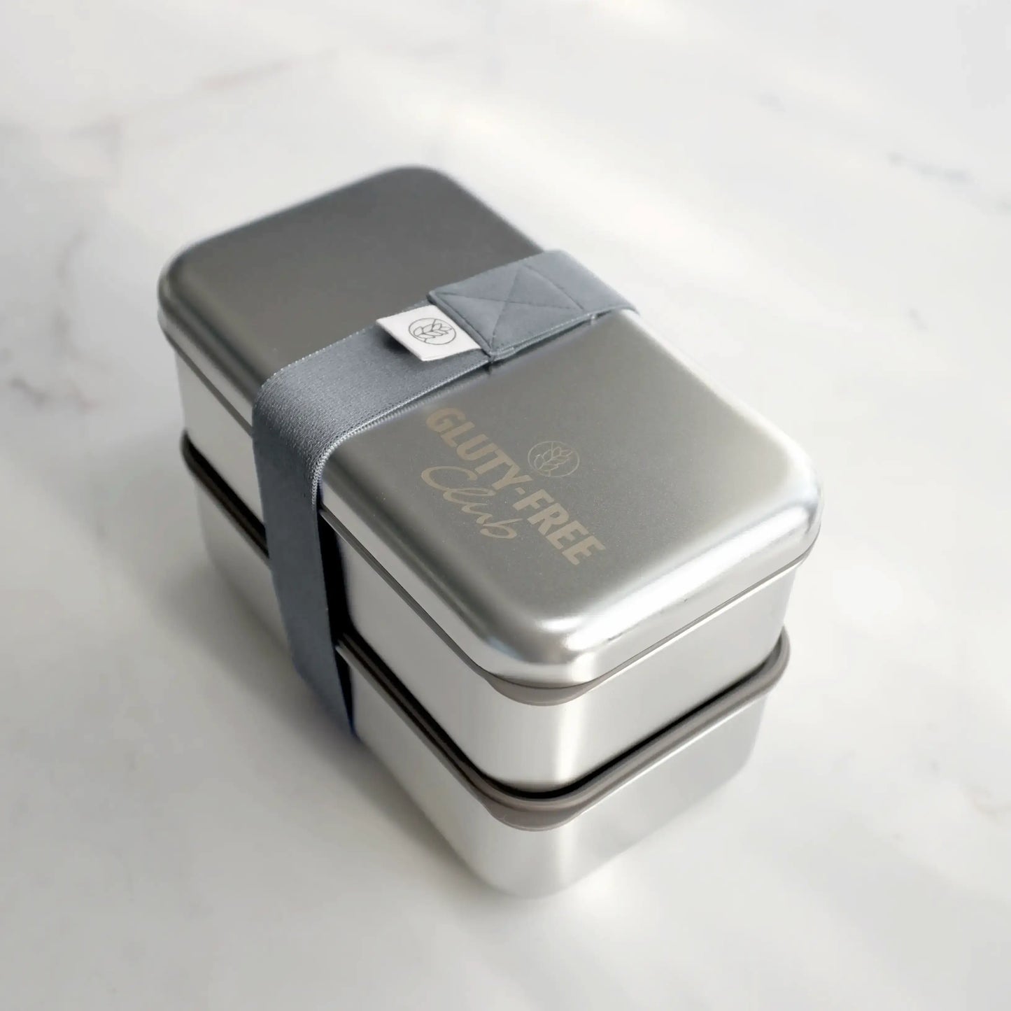 Edelstahl Lunchbox, doppelt, glutenfreie Nutzung