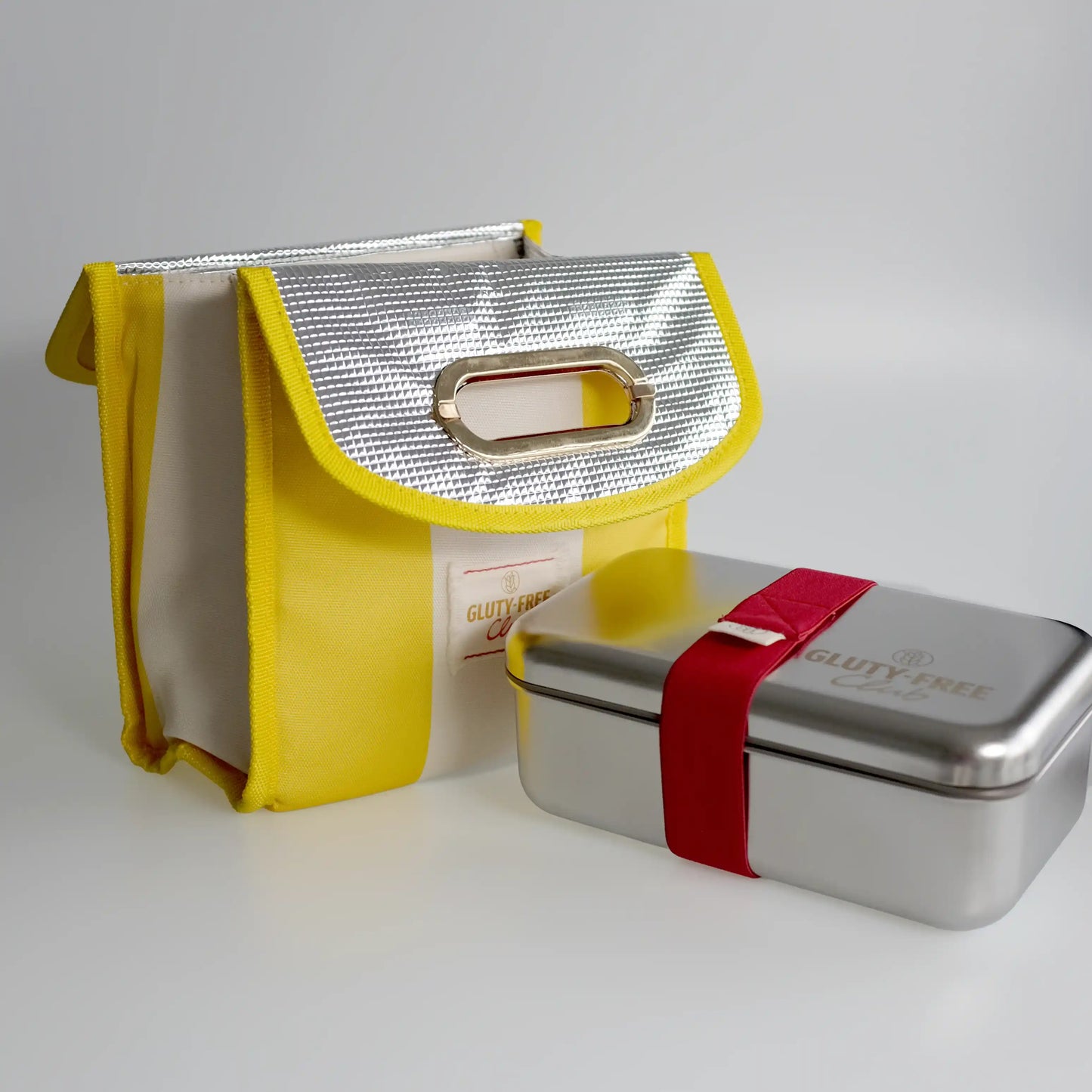 Lunchbag & Lunchbox Set, gelb