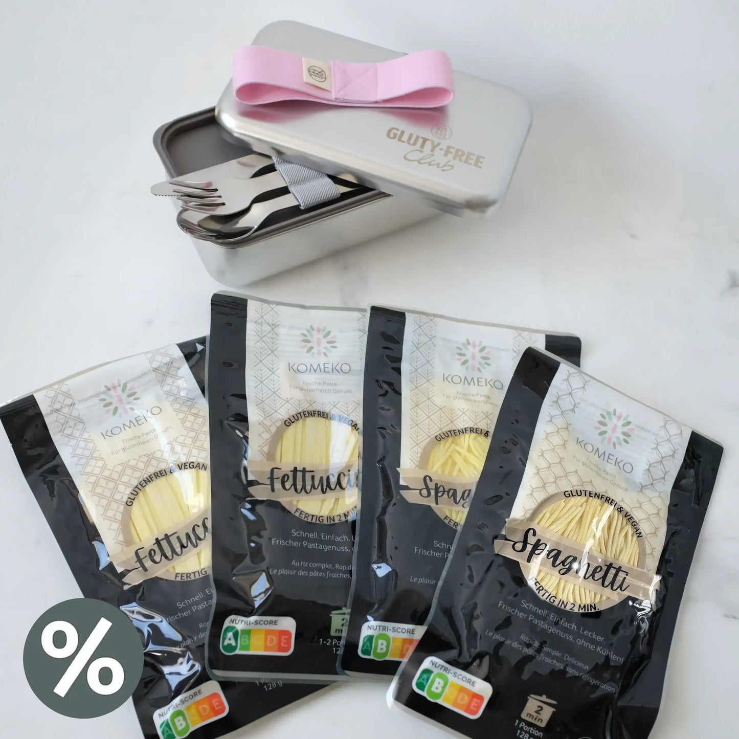 Lunchbox × gluten-free pasta trial bundle