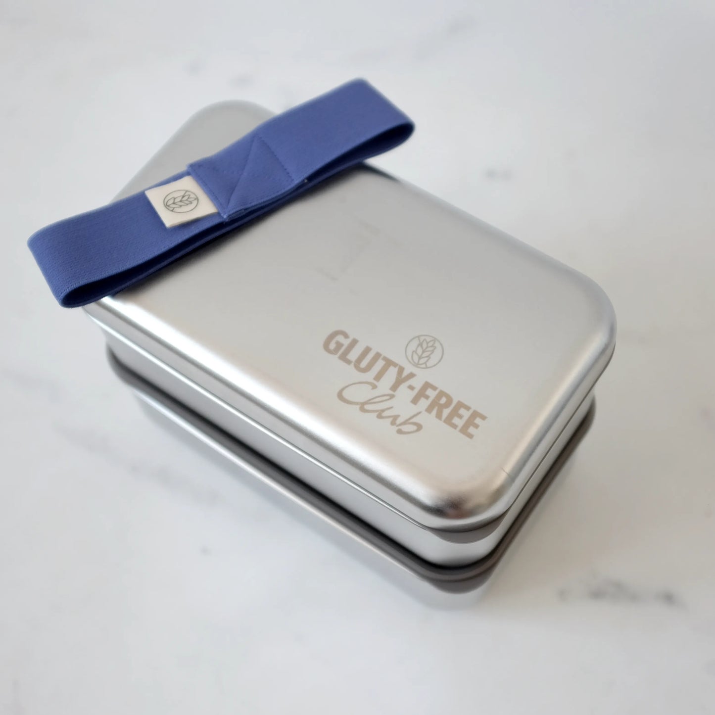 Edelstahl Lunchbox, doppelt - mit Schönheitsfehlern